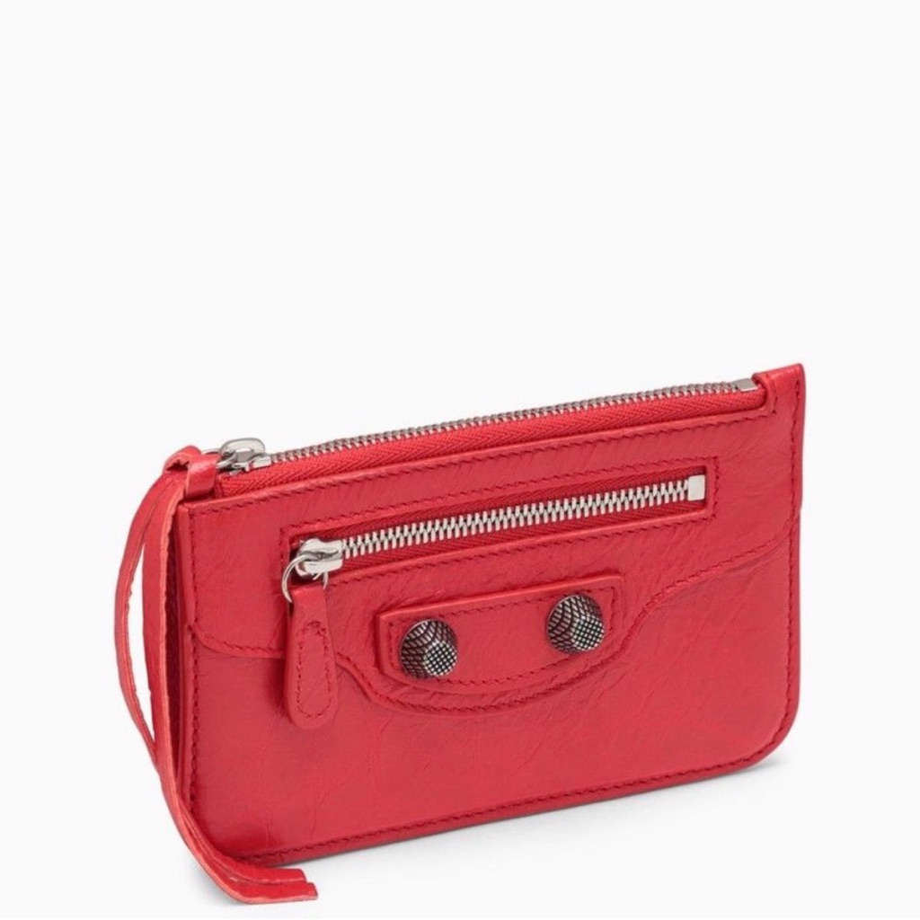 Balenciaga Red Card Holder